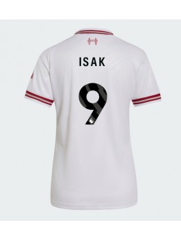 Ženski Nogometna dresi replika Liverpool Alexander Isak #9 Gostujoči 2026-27 Kratek rokav Ženski Nogometna dresi replika Liverpool Alexander Isak #9 Gostujoči 2026-27 Kratek rokav